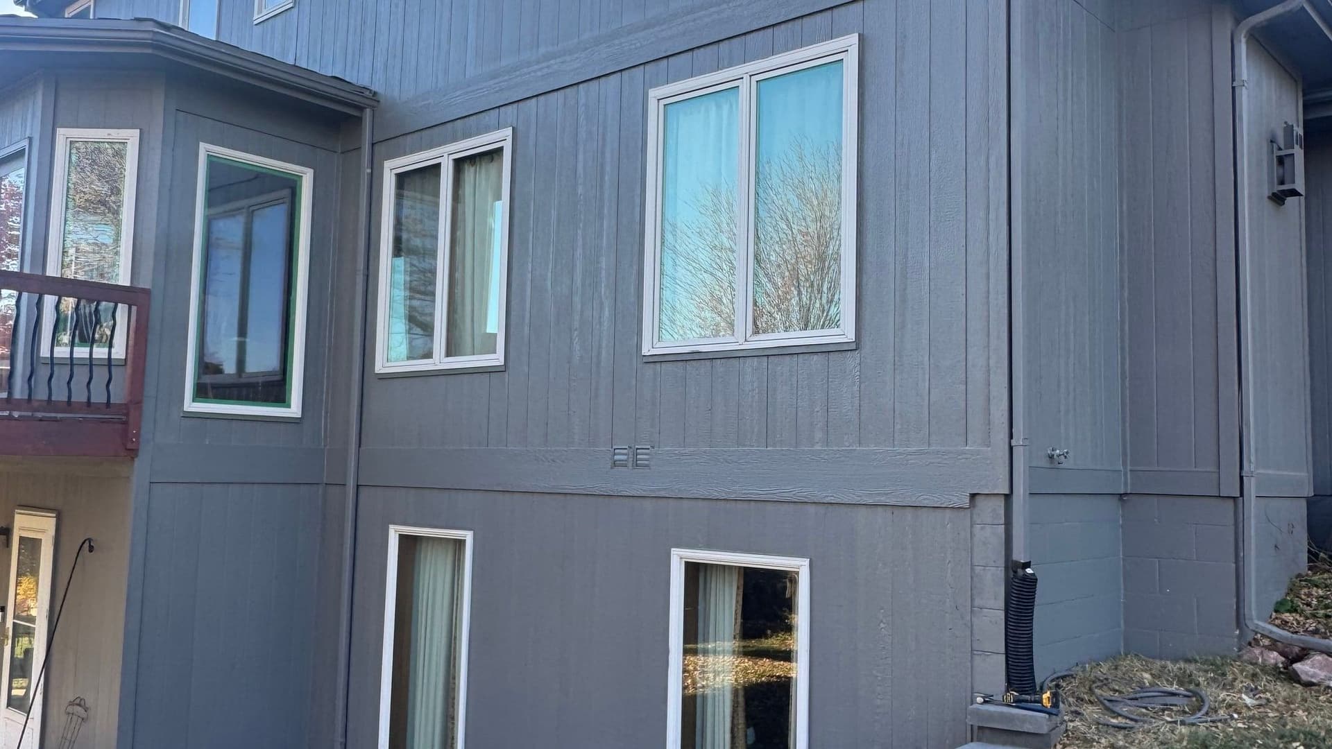 Siding and window work by D&M Construction & Exteriors in Omaha, NE